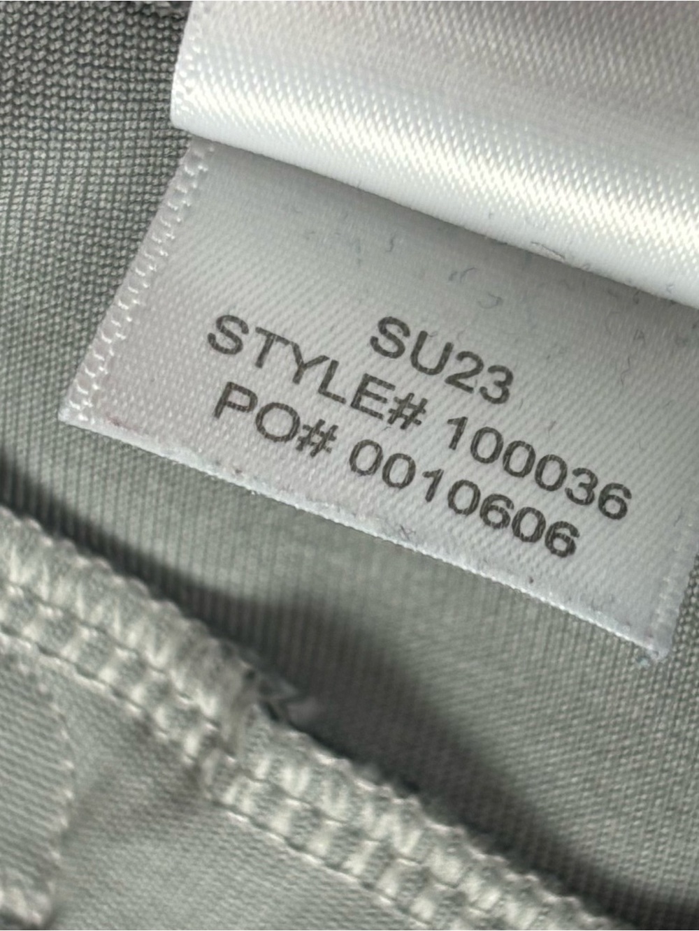 Rhone Commuter Slim Pants Mens 36 Gray Technical Stretch 36X28 Flaw - Picture 9 of 16
